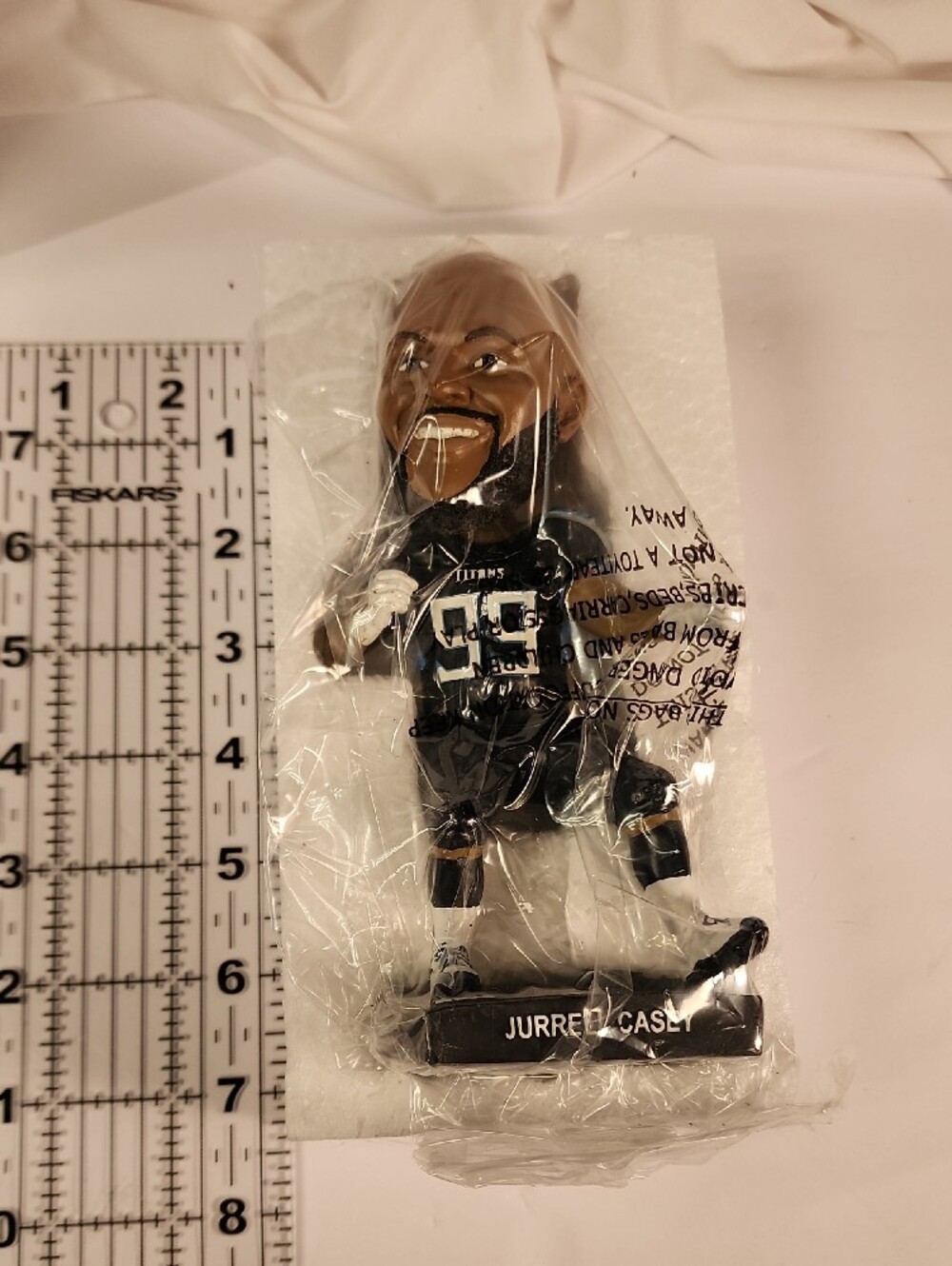 Jurrell Casey Tennessee Titans Bobblehead: Exclusive Member Gift 2018 - Picture 2 of 6